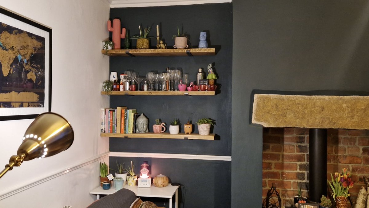 Recent shelving installation for a living room in Huddersfield. 🏡

If you’re looking to add some finishing touches to your home, why not consider incorporating some floating shelves?

DM me for more info!

#BespokeShelving