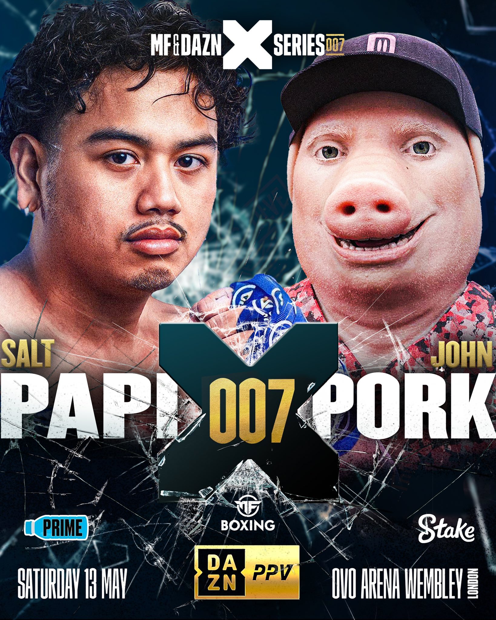 Gio on X: ‼️ SALT PAPI v JOHN PORK ‼️ The phone was silent until John Pork  called… ☎️ #Misfits007