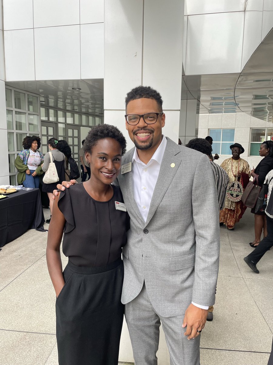 Last week, I presented a House resolution commemorating artist Bruce Onobrakpeya — the father of Nigerian modernism — and his first solo exhibition at a museum in the United States.

Go check out “Bruce Onobrakpeya: The Mask and the Cross” now open until July 30! #RepPhil