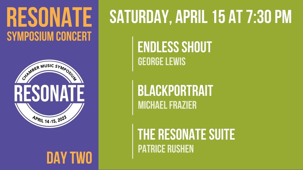 The Resonate Symposium is taking place this weekend so don't miss your chance to get your tickets and experience the works of these highly acclaimed composers!

Learn more and tickets: detroitchamberwinds.org/resonate-sympo…