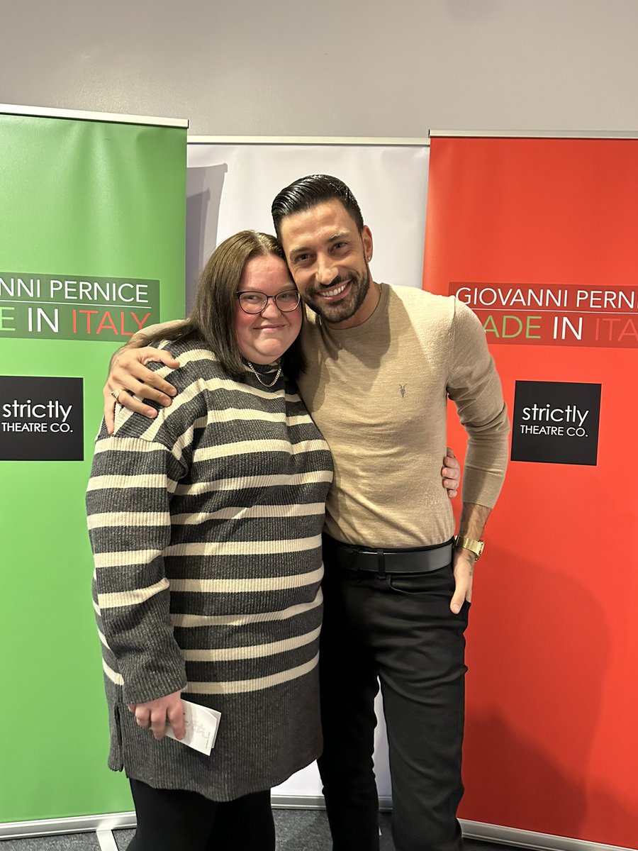 <a href="/pernicegiovann1/">Giovanni Pernice</a> saw on you on Monday at <a href="/thehawthcrawley/">The Hawth</a> just wanted to say your show was amazing can’t wait to see you again next year.  :) xx
