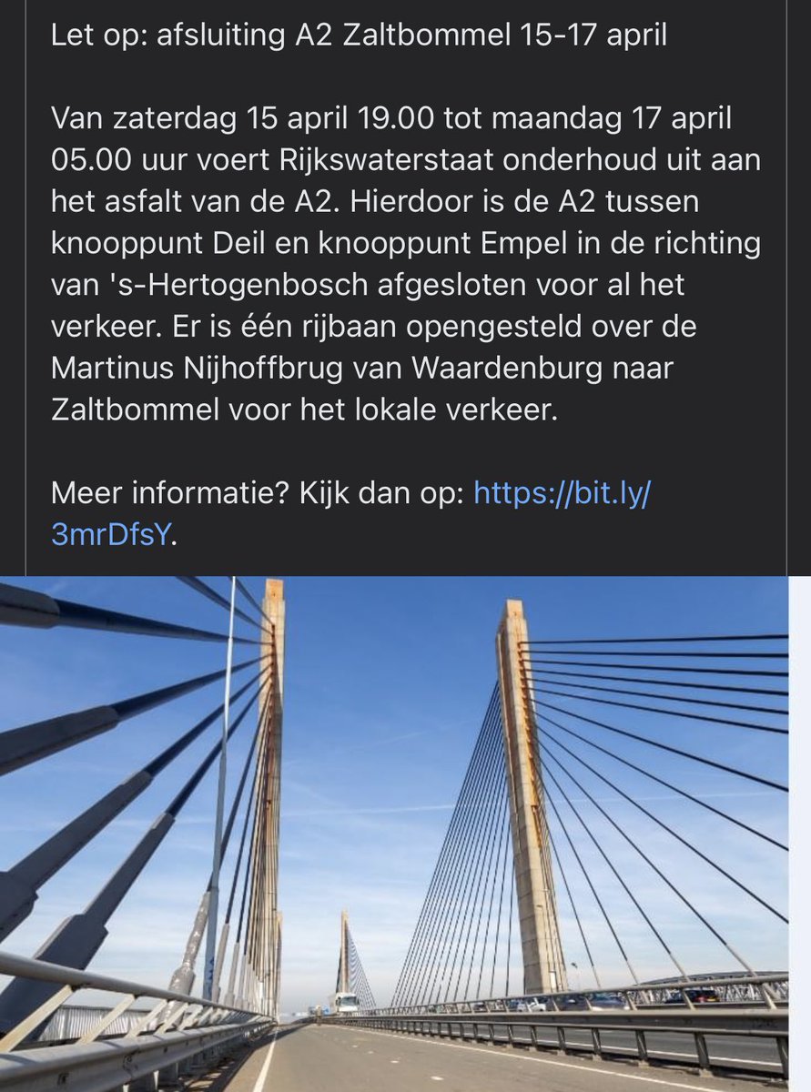 Vanzelfsprekend is het veer Brakel-Herwijnen een prima alternatief tijdens de afsluiting van de A2. Kijk op Riveer.nl of in de Riveerapp voor de afvaartijden van deze veerverbinding.