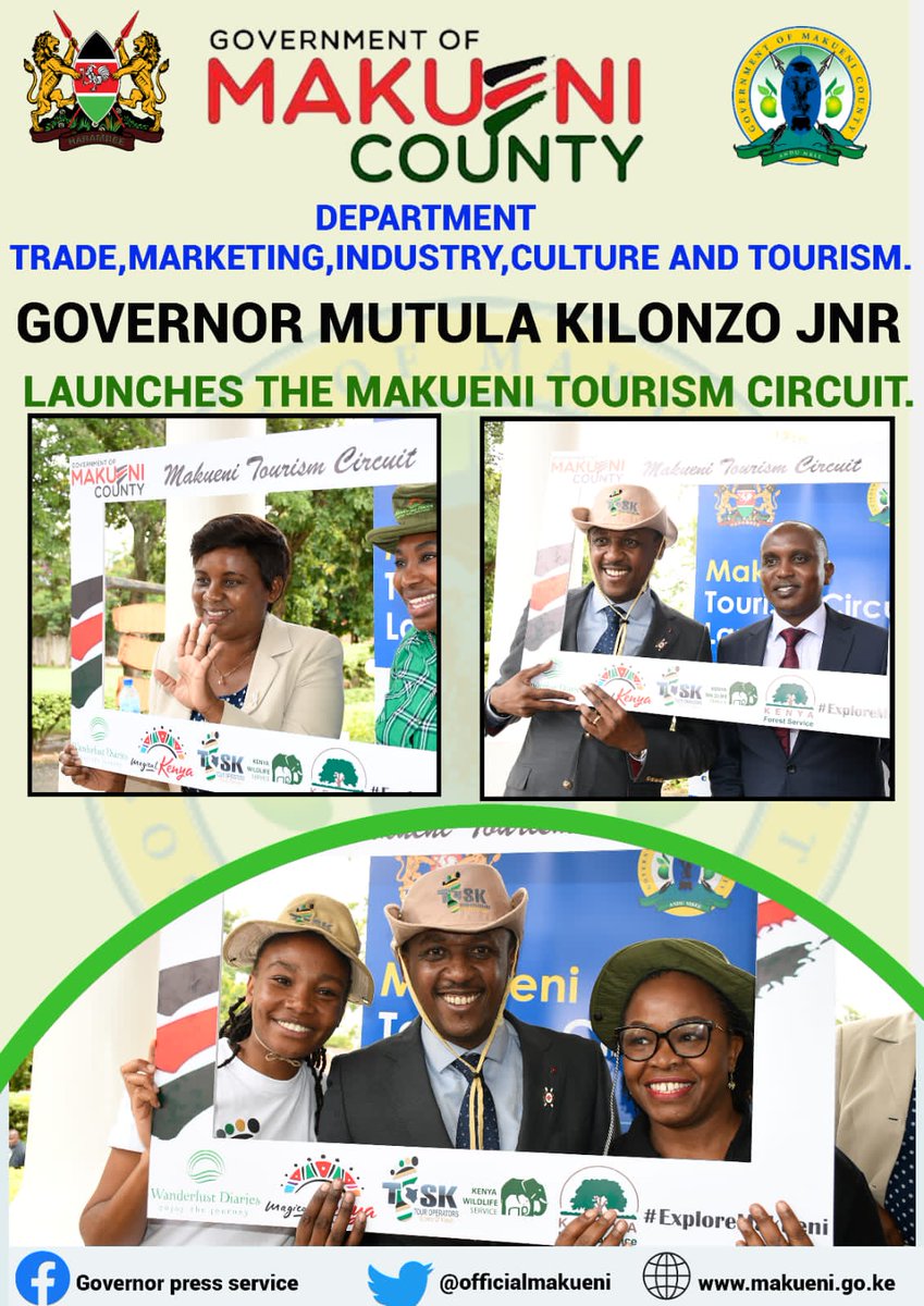 Super proud of my County,@OfficialMakueni, through the leadership of the best governor in Kenya, H.E @SenMutula  and his deputy.

Special thanks to @ToskKenya @kwskenya @magicalkenya for partnering with us.

Looking forward to working with @OfficialMakueni
#ExploreMakueni