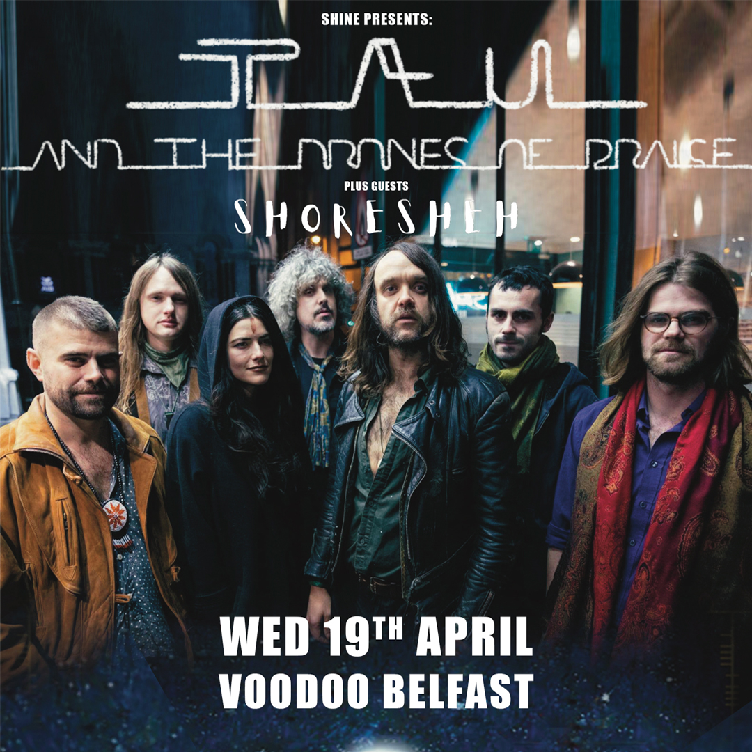 💥𝗢𝗡𝗘 𝗪𝗘𝗘𝗞 𝗧𝗢 𝗚𝗢 until Tau and The Drones of Praise + guests @shoresheh at @Voodoo_Belfast! 🎟 Tickets available via: bit.ly/3ZBH7pH