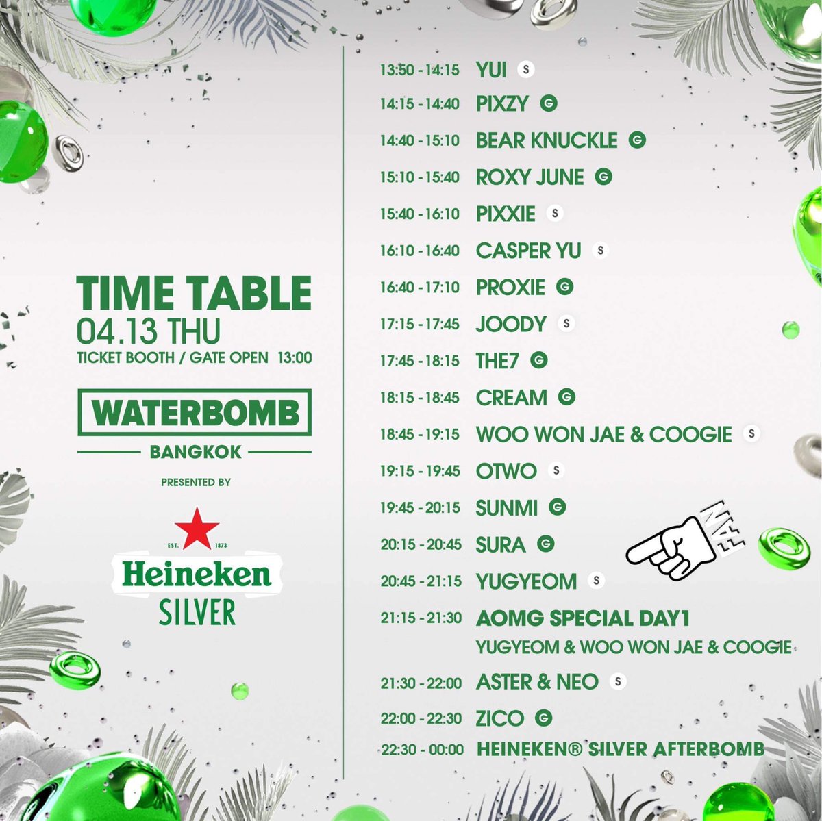 LKannga's tweet photo. แจกบัตรสปอน วันที่13 เมษา ทีม silver ให้คนที่รีทวิตโพสต์นี้+ฟลว. คนที่ฟอลเรา 1 ใบค่ะ พอดีติดธุระไปไม่ได้ สุ่มพรุ่งนี้ตอน9โมงค่ะ #ตลาดนัดnct #WaterBombBangkok2023 #WaterBombBangkok2023 #WaterbombxHeinekenSilver #Heinekensilver https://t.co/TkMyps4A6M