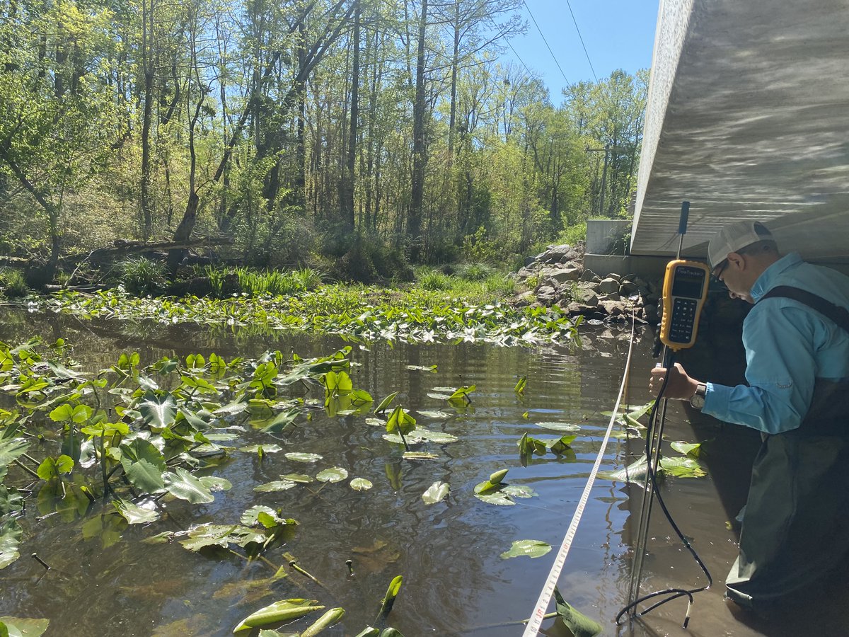 Had an amazing day in the field yesterday, collecting water samples and measuring flow for <a href="/hfajardo9/">Hector Fajardo</a>'s research on agricultural phosphorus dynamics in surface water in <a href="/STEPS_STC/">STEPS Center</a>