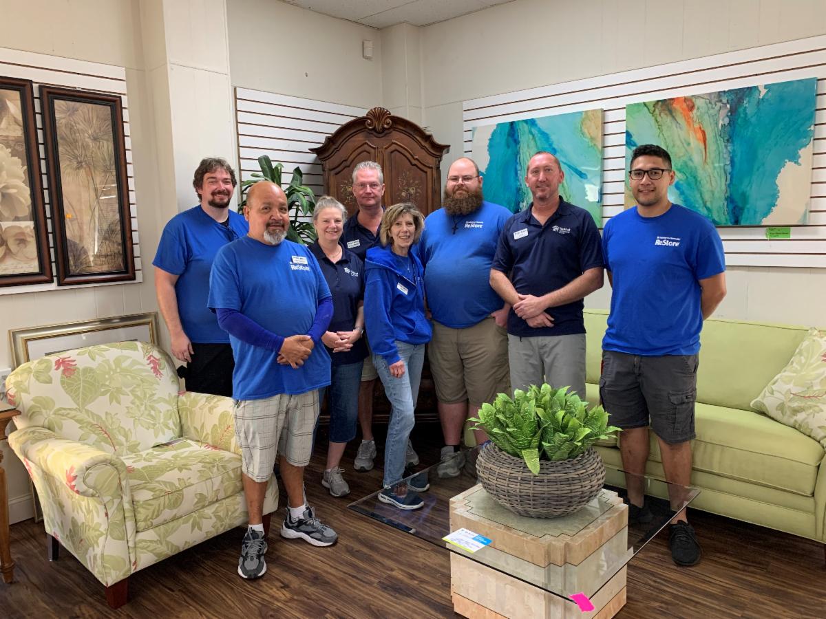 We are thankful to the George J. &amp; Alice Pugh Donor Advised Fund and Joan G. &amp; John F. White Fund II of @cfsarasota for funding Habitat Sarasota's ReStore HVAC &amp; warehouse door. Our Restore supports Habitat Sarasota's mission &amp; makes affordable homes in Sarasota possible.