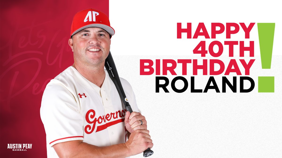 Happy Birthday to <a href="/coach_fanning/">Roland Fanning</a>, the youngest 40-year-old in Stacheville! 

#LetsGoPeay | #⃣🅱️🅰️🆖