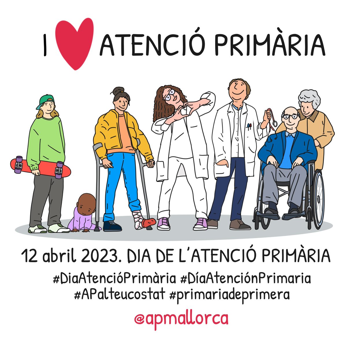 Avui és un dia especial,és el #DiaAtencióPrimària , el cor del sistema sanitari públic, sempre aprop de les persones i les seves famílies. Per mi és un orgull formar-ne part, sigui des de la consulta o des del despatx de la direcció, donant-ho tot per millorar-la #APalteucostat