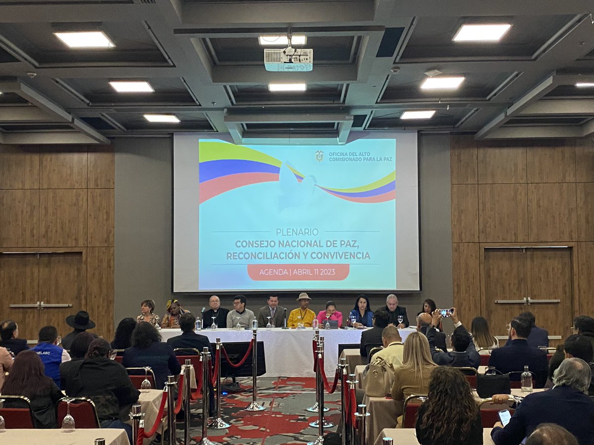 CsiviComunes's tweet photo. 🇨🇴🕊️ La instalación del Consejo Nacional de Paz, Reconciliación y Convivencia #CNPRC es una buena noticia para #Colombia, porque promueve la reconciliación y la construcción de la paz y será definitiva en la #PazTotal https://t.co/dDiyGQeHja