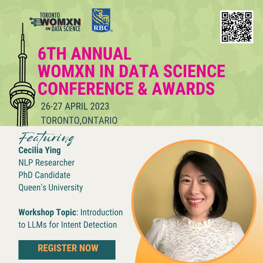Cecilia Ying is a Ph.D. candidate in Analytics at the Smith School of Business at Queen’s University. Her research focuses on the application of #LLMs in natural language processing tasks and the potential societal impacts of such models.

Tickets: buff.ly/3JANiVy