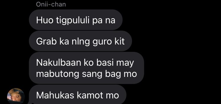 ceejayxcee's tweet photo. Shuta in the end grab na lang daw ako. Kinakabahan kuya ko since late na yun https://t.co/WI4doBiaWH