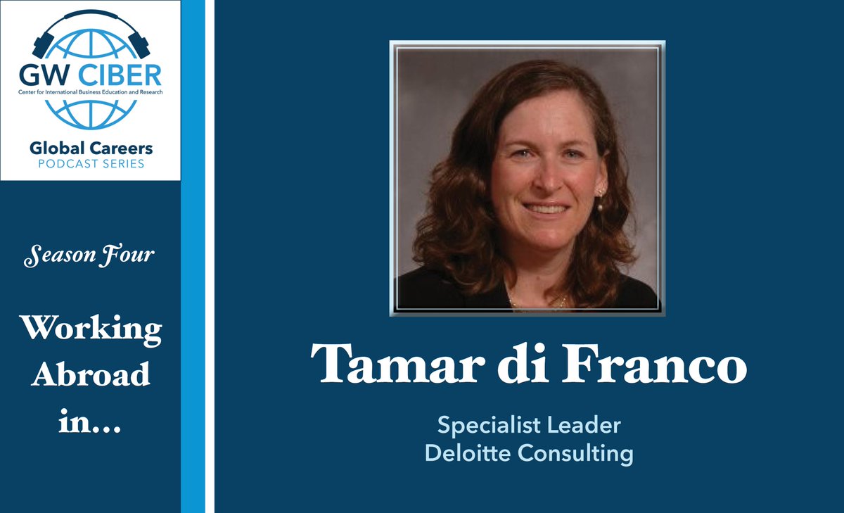 What is it like to work in Ghana? Let’s go back once more to season 4 and find out from Tamar di Franco!
Listen: bit.ly/TamardiFranco-…

<a href="/StacieBerdan/">Stacie Berdan</a> <a href="/GWSBFowler/">F. David Fowler Career Center</a> <a href="/gwbusiness/">The GW School of Business</a>
<a href="/GoGlobalED/">GoGlobalED</a> <a href="/AnnaHHelm/">Anna H. Helm</a> <a href="/gwUBA/">GW UBA</a> <a href="/GWMBAA/">GW MBA Association</a>
<a href="/GWWIB/">GW Women In Business</a> @gwengineering  <a href="/mippgw/">MIPP Program at GW</a>  @gwcareercenter