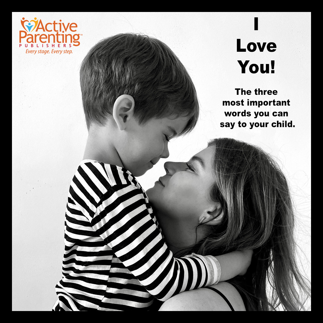 ActiveParenting's tweet photo. "When is a good time to say those three magic words? Any time." Active Parenting 4th Edition
This a simple reminder but of utmost importance. These three words help to carry them through this life of ups and downs. 

https://t.co/Z7cT4eMUFS https://t.co/VJsYv41S7H