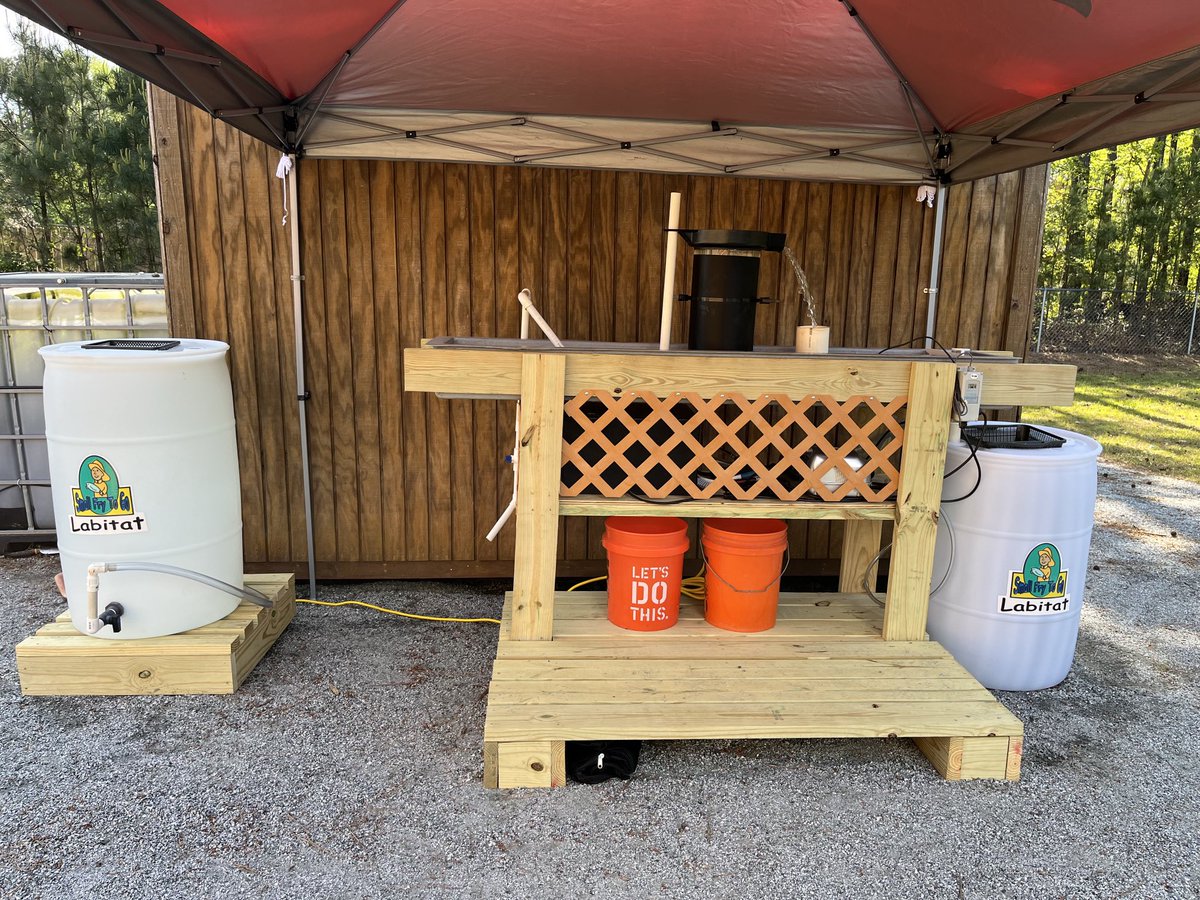 Our Small Fry Labitat is ready for trout eggs! Thank you Environmental Education Alliance of Georgia and Tom Schmeltzer, The Big Fry! Engagement lives at Baggett ES!