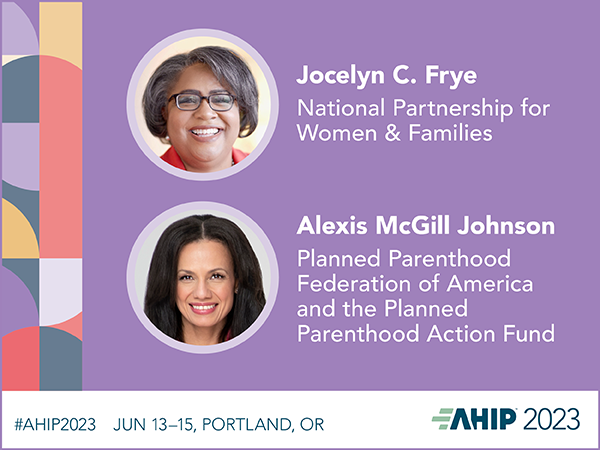 HealthPolicyPub's tweet photo. Dobbs decision: Impact on women's health. At AHIP 2023, Nat’l Ptnrship for Women/Families and Planned Parenthood leaders weigh in. Register: https://t.co/qYsO75aBXi @AHIPCoverage https://t.co/pjN31vPTJv