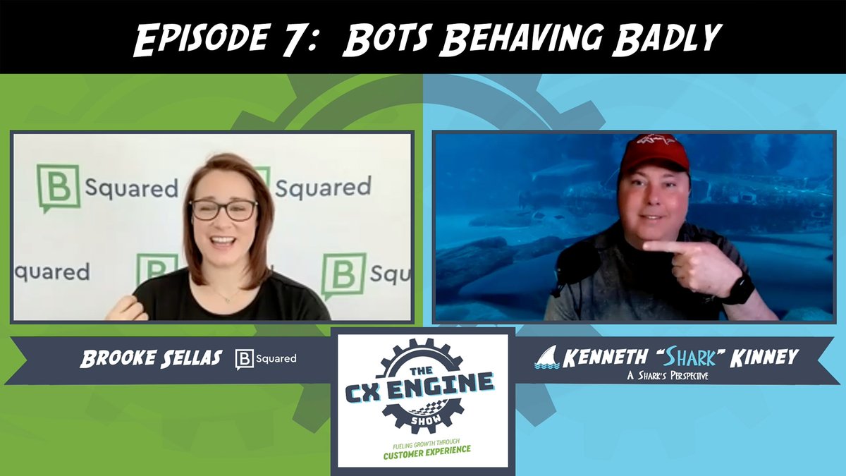 B Squared Media (@hellobsquared) on Twitter photo Episode 7 is out now! The #CX Engine Show dive into the world of #bots. In the world of AI, <a href="/BrookeSellas/">Brooke B. Sellas</a> and <a href="/KennethKinney/">Kenneth "Shark" Kinney</a> talk about research, #CX, and much more involving our technology-run...everything.
Check it out here 👉 bit.ly/3U9NzSZ Episode 7 is out now! The #CX Engine Show dive into the world of #bots. In the world of AI, <a href="/BrookeSellas/">Brooke B. Sellas</a> and <a href="/KennethKinney/">Kenneth "Shark" Kinney</a> talk about research, #CX, and much more involving our technology-run...everything.
Check it out here 👉 bit.ly/3U9NzSZ