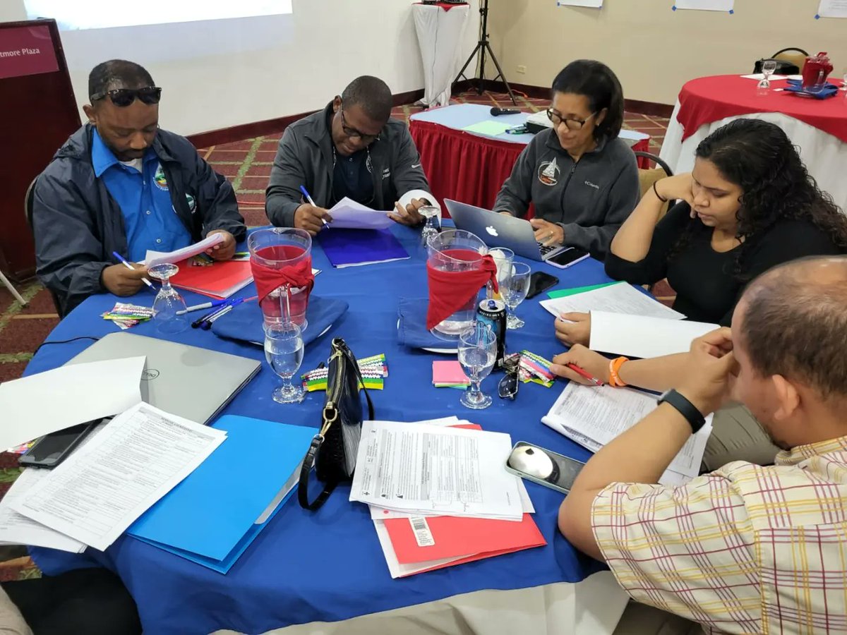 BelizeRedCross's tweet photo. The Belize Red Cross concluded its 2-day Public Awareness Public Education (PAPE) Contextualisation Workshop. This workshop was a part of The Alert Hub Initiative for the Caribbean region. Through this initiative, the IFRC aims to increase the use of Common Alerting Protocol https://t.co/6Jm4kUXhXS