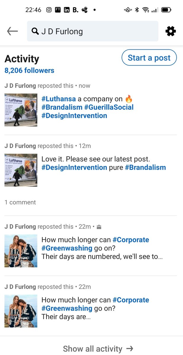 JDFMedia19's tweet photo. We must put a STOP to #Corporate #GreenWashing bs #OnceandForAll #Brandalism #GuerillaSocial #DesignIntervention https://t.co/iYcowSNKNe