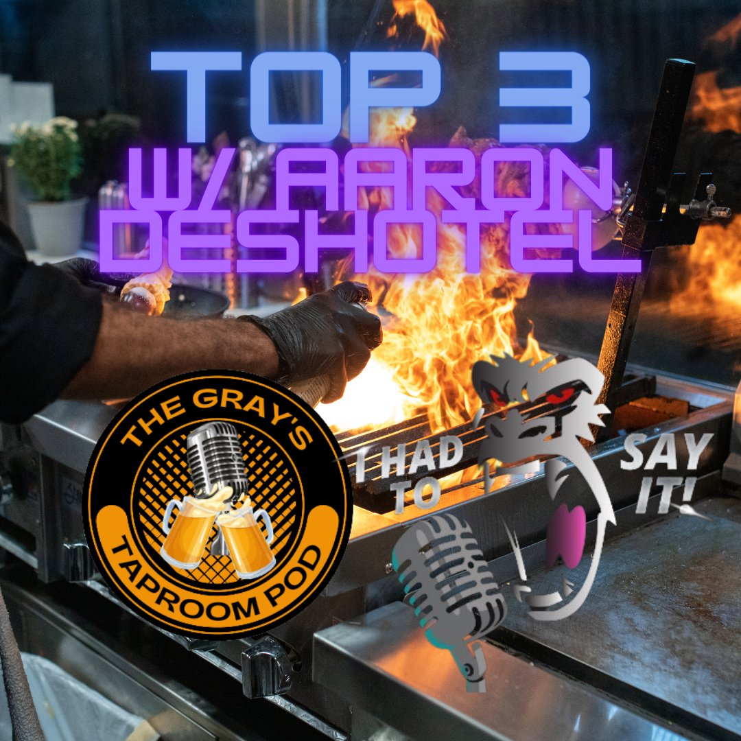 The Gray's Taproom Podcast (@graystaproompod) on Twitter photo Up next, our very dear friend Aaron from <a href="/Ihadtosayitpod/">I HAD to say it</a> joins us to talk about our favorite foods, alcoholic drinks and non alcoholic drinks
#PodNation #PodernFamily Up next, our very dear friend Aaron from <a href="/Ihadtosayitpod/">I HAD to say it</a> joins us to talk about our favorite foods, alcoholic drinks and non alcoholic drinks
#PodNation #PodernFamily