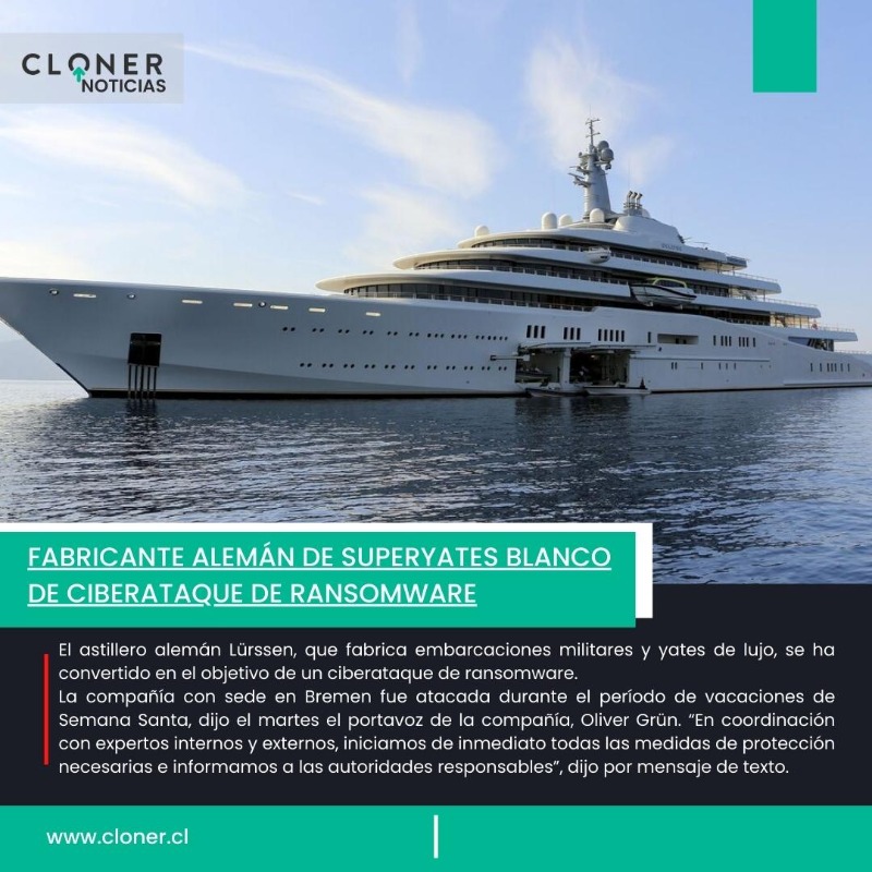 Cloner_cl's tweet photo. ¿Conoces las noticias de esta semana?

Conoce las noticias que impactan en el mundo de la ciberseguridad 🌏💻.
Puedes informarte sobre cómo respaldar con Cloner en el siguiente link.
https://t.co/kdkXll8jVH
#backups #dataprotection #seguridaddigital #Respaldo #ciberseguridad