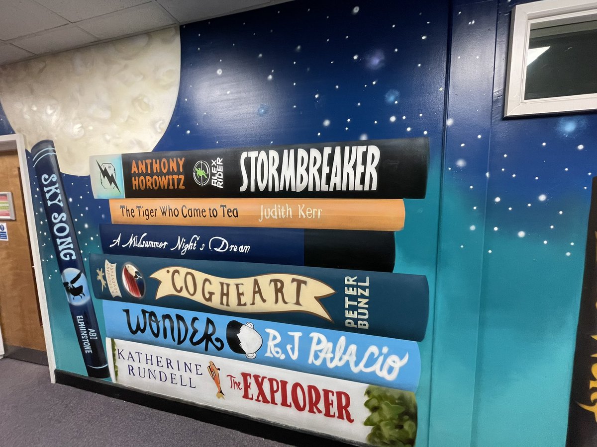 Thomas Claxton (@thomclaxton) on Twitter photo For years I’ve seen Nathan’s work on Insta etc and been so jealous of those schools!
Thank you <a href="/Streetartshire/">StreetArtsHire</a> for this incredible work. Can’t wait for the children and staff to be amazed! Just a little sample of our new STUNNING corridor!! For years I’ve seen Nathan’s work on Insta etc and been so jealous of those schools!
Thank you <a href="/Streetartshire/">StreetArtsHire</a> for this incredible work. Can’t wait for the children and staff to be amazed! Just a little sample of our new STUNNING corridor!!