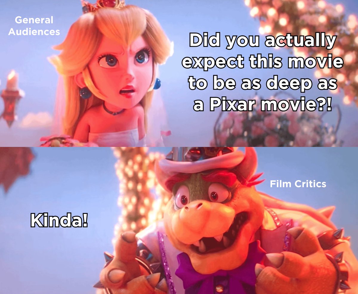 Megumi bandicoot on twitter the mario movie discourse 
