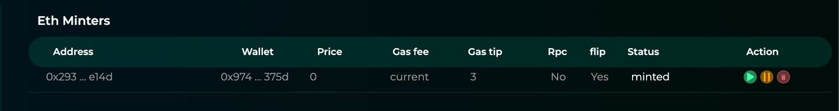 Angry0Panda's tweet photo. well I must say thank you for my first successful run 🔥🔥🔥 @AlphaMinter101, I just minted @Easyzoomdao .
as for the Beta test, it was nice smooth easy to use.
I recommend everyone to try it. https://t.co/7AxIV81Auq