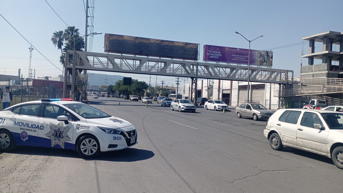#InformeVial🚨
Dispositivo de reducción de velocidad instalado en Nogalar y San Francisco circulación Poniente-Oriente
esto con la finalidad de reducir los accidentes viales.
A <a href="/MovilidadSN/">Movilidad San Nicolas 🚨</a> nos preocupa tu seguridad y la de tu familia. 🚓👮🏻‍♂️👮🏻‍♀️ 
✅Maneja con precaución.