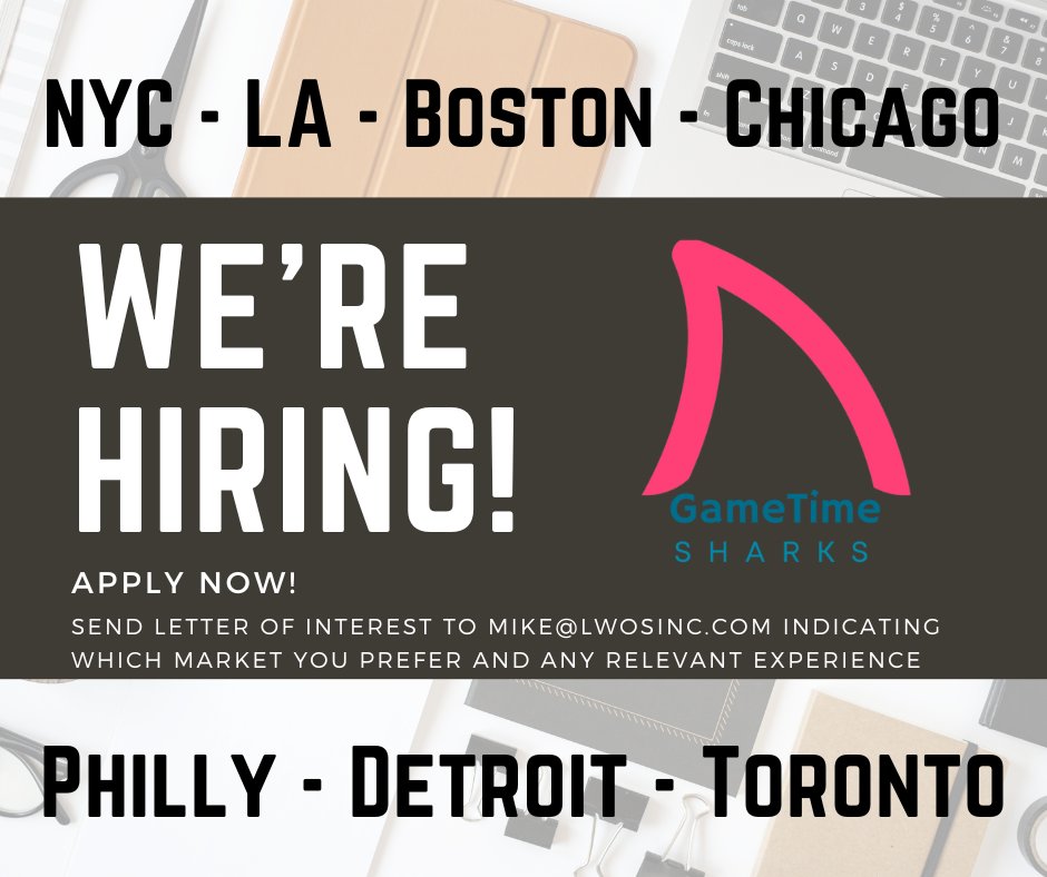 mikekovacsLWOS's tweet image. #SportsBetting and #Handicapping writers wanted!

#Philadelphia #NYC #Chicago #LosAngeles #Detroit #Boston #Toronto 

DM for more info or you can email me directly: Mike@lwosinc.com