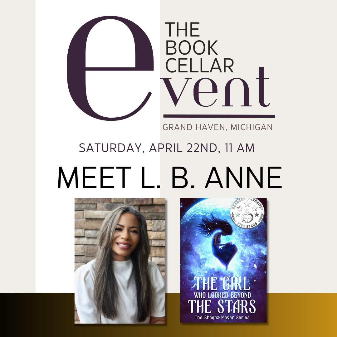 See you next week #Michigan ! Meet and greet, Q&A, and book signing at The Book Cellar. #authorevent #grandhaven #muskegon #booksigning #booklovers #YAFantasy