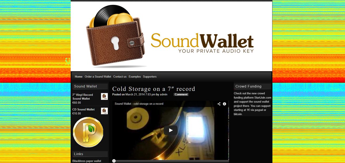 gypsielou's tweet photo. Today's research for @HNFTFest #HistoricTimeline:

Sound Wallet by @theog__ 
 https://t.co/dQOOIYw5Bk https://t.co/kFn3fV63Gi