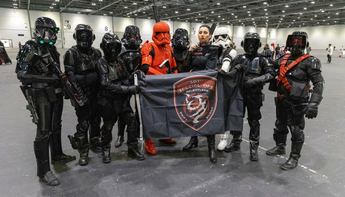 501stLegion's tweet photo. We can't wait to see each other again!
Photo by Wayne Pictures.
@501stSithLords @501stSpecOps @501stBF
#501st #StarWars #Lucasfilm #Disney #StarWarsCelebrationEurope #SWCE2023 #BadGuysDoingGood #BadGirlsDoingGreat #OneGalaxyOneGoal #MakeAWishUK https://t.co/EFYhTPovNn