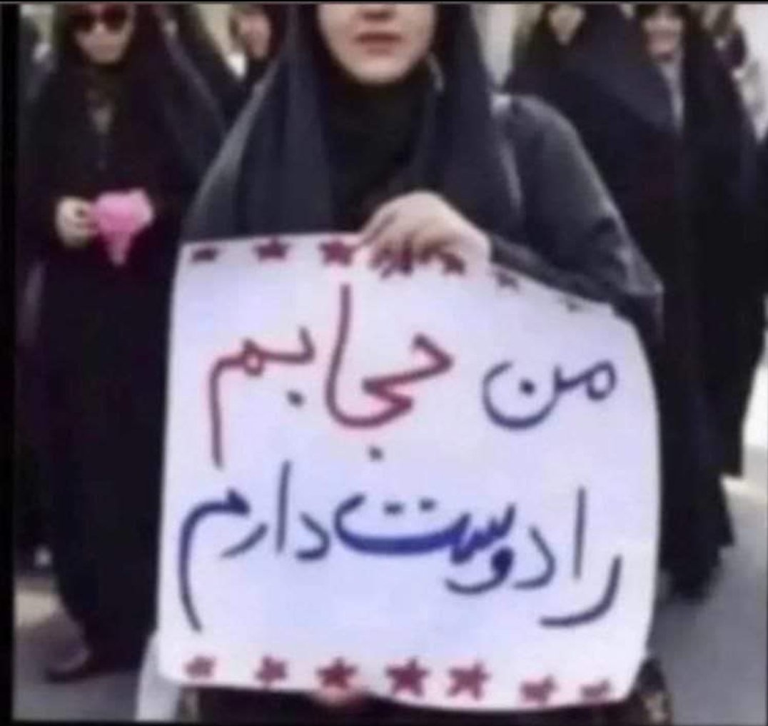 Amir_Thorn's tweet photo. منم فسنجون دوست دارم ولی هر روز وسط شهر همه رو دعوت به خوردنش نمیکنم عنتر خانوم
#نه_به_حجاب_اجباری 
#زن_زندگی_آزادی https://t.co/2MTrwvLKgd