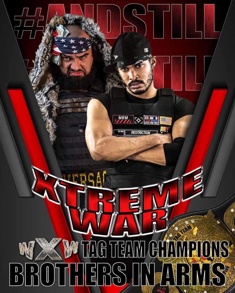 And still <a href="/WXWOffice/">WXW Wrestling</a> Tag Team champions..