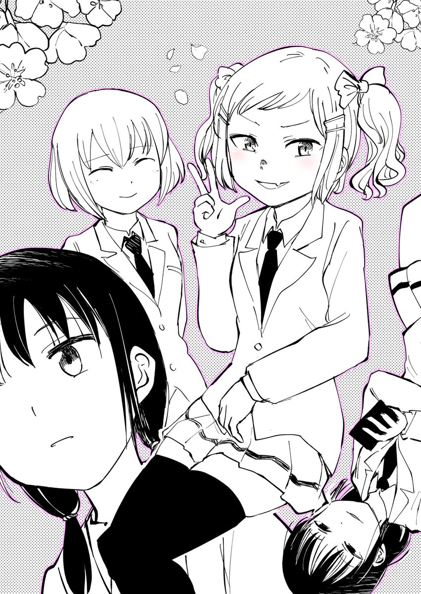 1年サチキバグループがまた見られるとは思わなかったので嬉しい〜
でも今は絵を描く時間が全然無いので前に描いた絵を少し修正したやつ #わたモテ 