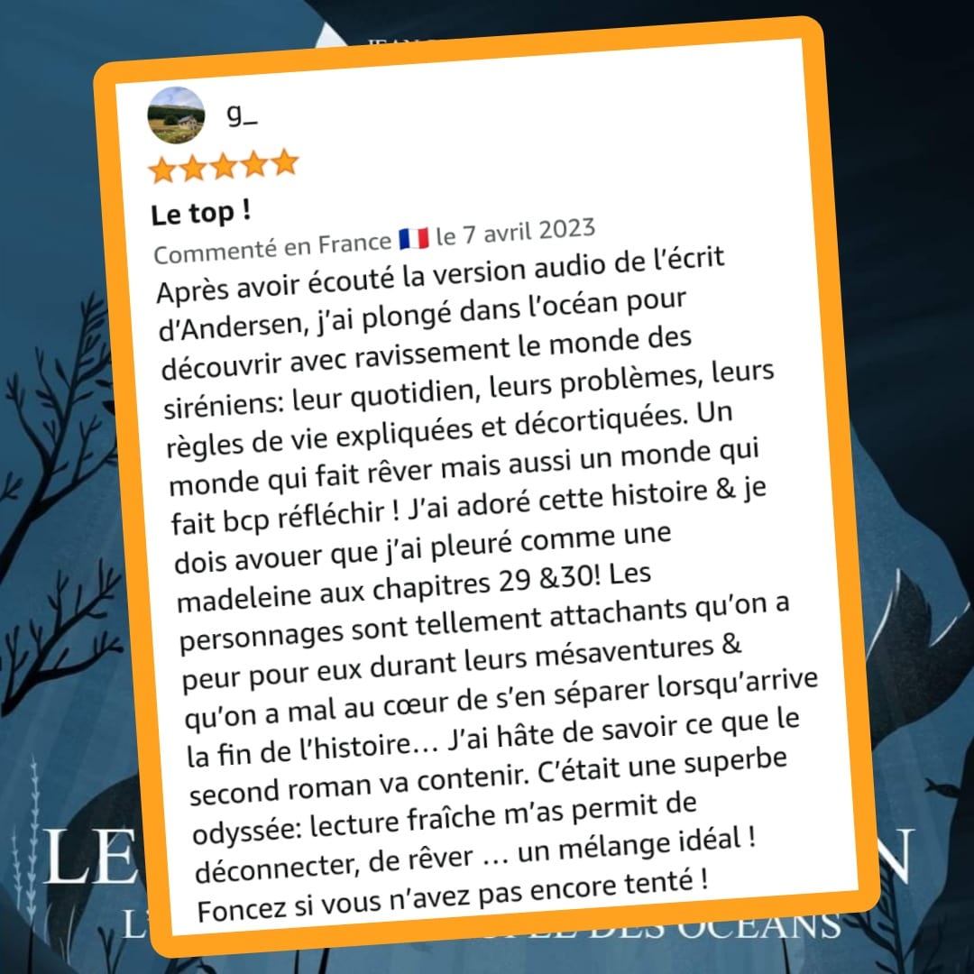 JeanPhiGOULET's tweet image. #avislecture ⭐⭐⭐⭐⭐
#LePremierSirenien
#roman