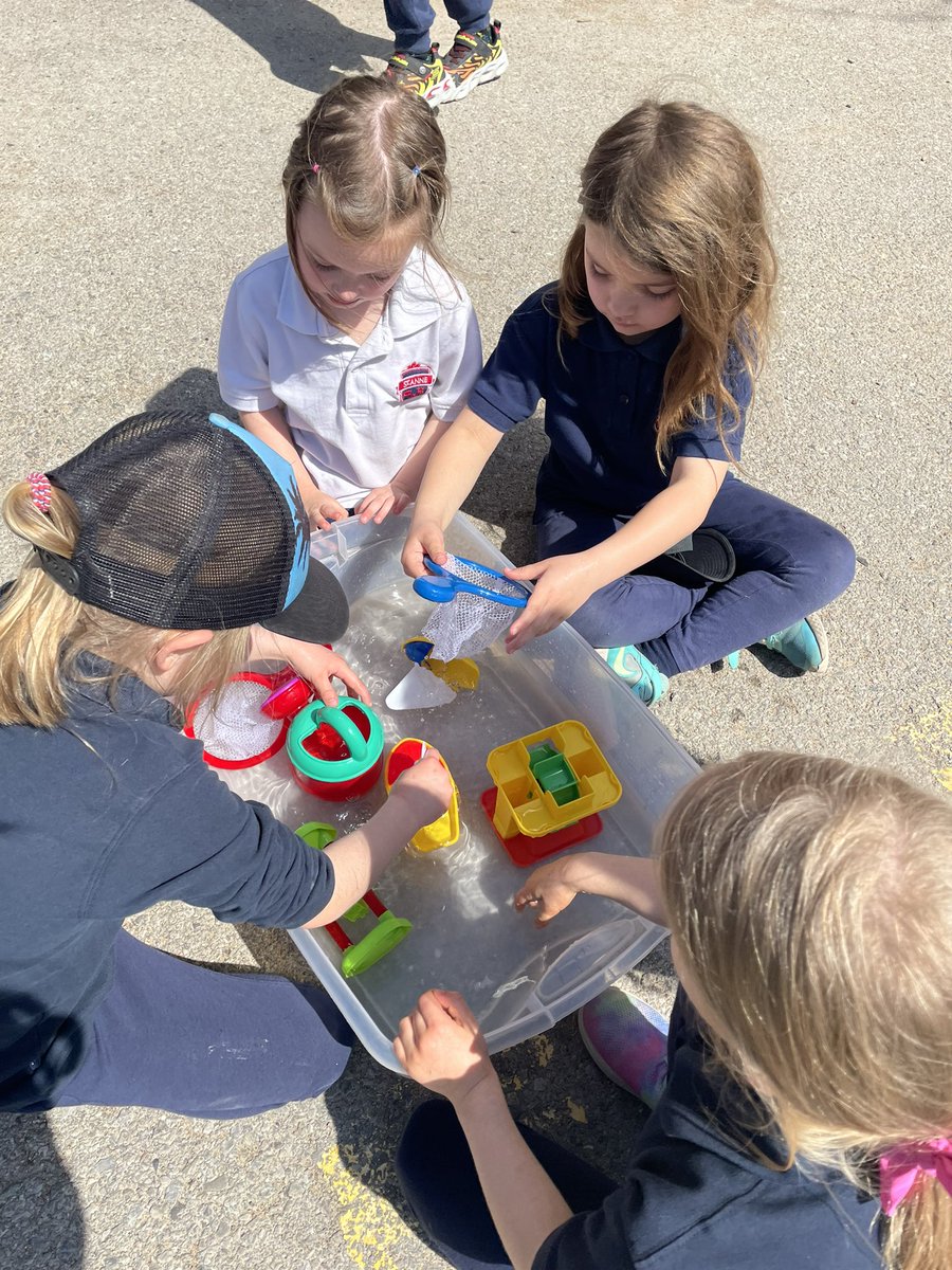 Outdoor water play on a summer-like day! ☀️ #hcdsbk <a href="/stanne_school/">St. Anne School</a>