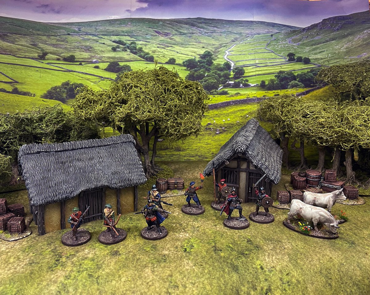 panzerkaput's tweet photo. I have finished the second Reiver family/force for Border Wars from Flags of War. This means I now have two forces and can play a game, once things settle down for me. These are foot reivers and I love the look and feel of these guys. #borderwars #borderreiver #flagsofwar https://t.co/6rjtrB6May