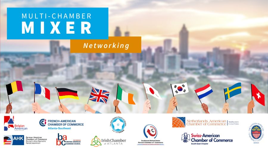 We are only 8 days away from the Multi-Chamber International Networking Mixer !! Don't miss this great opportunity to expand your network and enjoy an evening meeting new contacts over a drink and some complimentary hors d'oeuvres.

Register here ! ->bit.ly/3z2tLY3