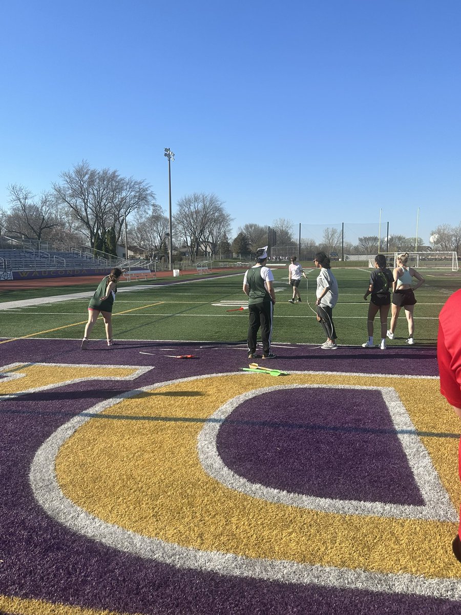 Girls and Boys track are enjoying the weather at the NLCC Exceptional Athletes event!! Good luck athletes!!!