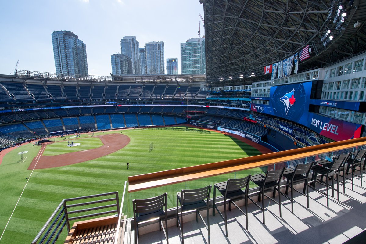 BlueJays's tweet image. Ladies and gentlemen...

It&apos;s Patio season 😎 #NextLevel