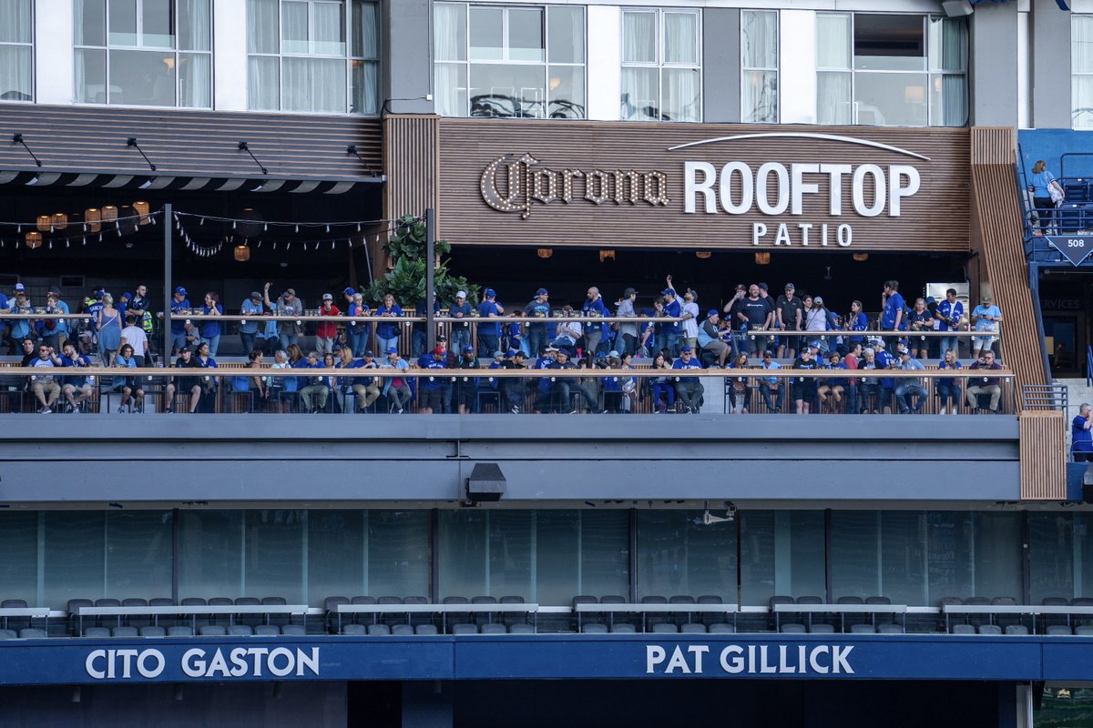 BlueJays's tweet image. Ladies and gentlemen...

It&apos;s Patio season 😎 #NextLevel