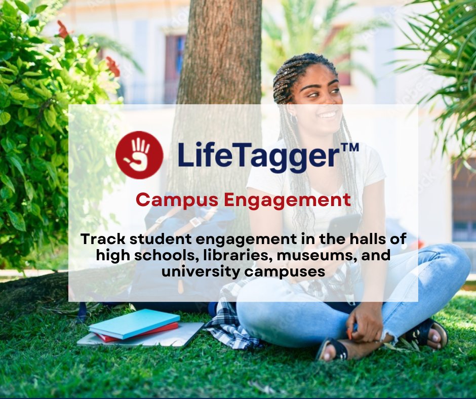 lifetaggerapp's tweet photo. How much do you know about what is happening around your campus? LifeTagger helps w/ your campus engagement. We have the tools that can track student engagement in the halls of high schools, libraries, museums, &amp; university campuses. Learn more by visiting https://t.co/GAkWTiibAb https://t.co/FudpehXvze