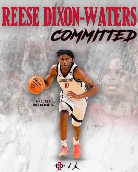 6-6 Reese Dixon-Waters PAC 12 6th Man of the Year Committed: San Diego State @LutherWaters @DaveV_SDSUHoops