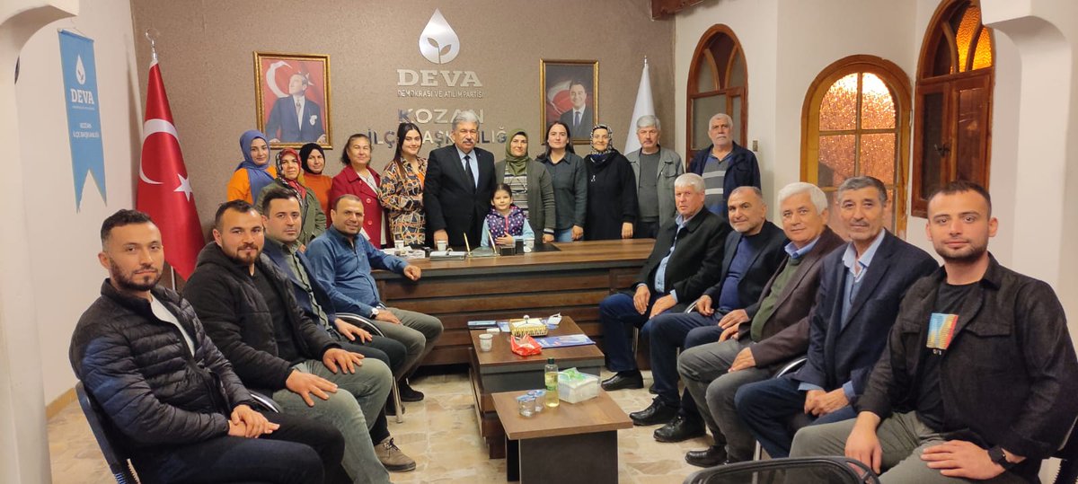 kozanadeva's tweet photo. Deva Partisi Kozan İlçe Teşkilatı olarak, iftar yemeğinde buluştuk. 

#devapartisi #alibabacan #kozan #adana https://t.co/LZr8lhcL5U