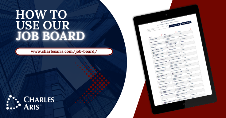 cammmroberts's tweet photo. Are you seeking a new opportunity? Learn how you can use the Charles Aris job board to land your next role: https://charlesaris.​com/thought-leadership/how-to-use-the-charles-aris-job-board/ https://t.co/XBb45GltgY