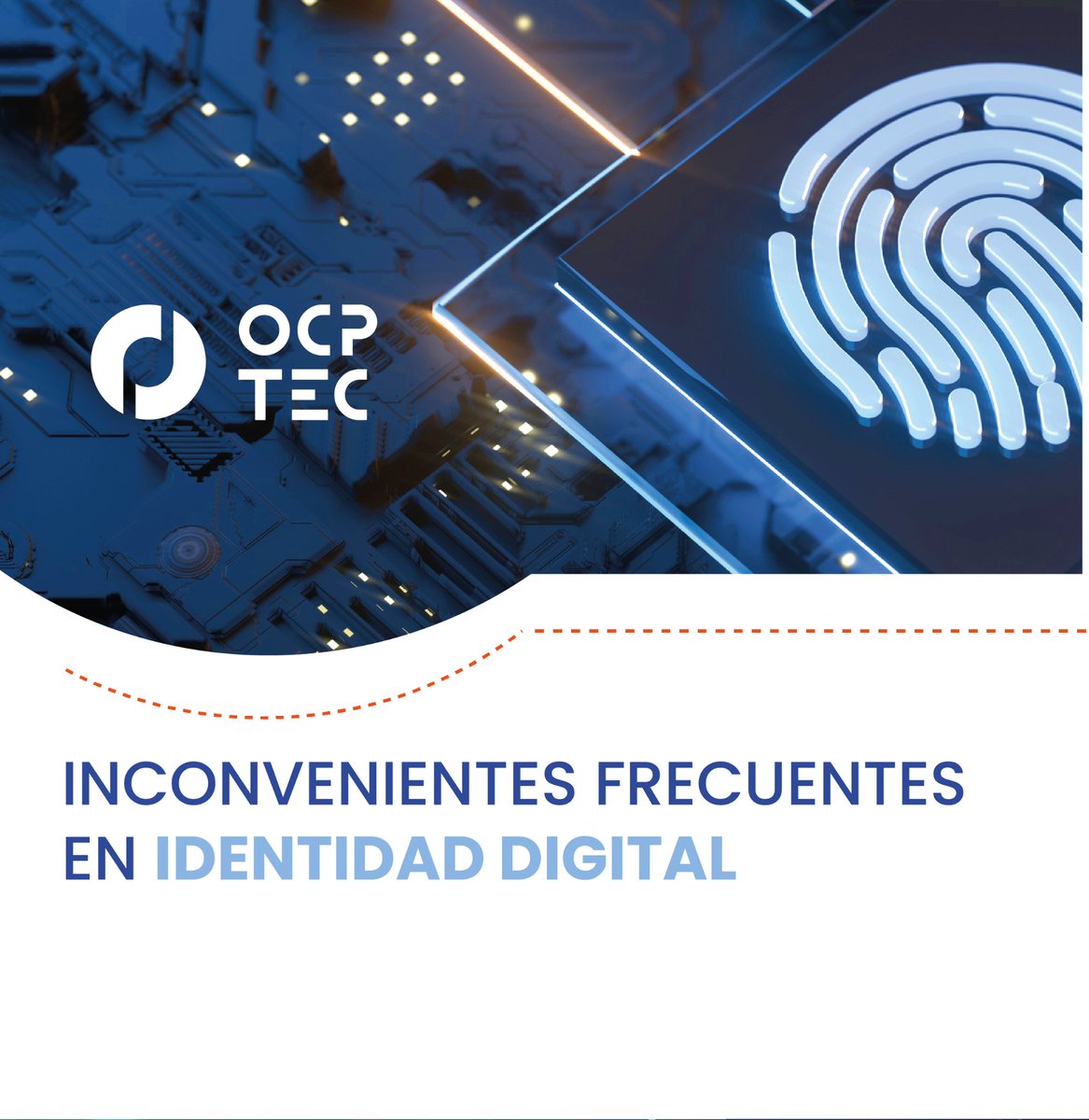 SomosOCPTECH's tweet photo. ¿Sabe cuáles son los problemas más comunes que enfrentan las empresas en sus tecnologías de #IdentidadDigital?
En #OCPTECH tenemos la solución a estos problemas. contact@ocp.tech https://t.co/LiQQtGLCkw