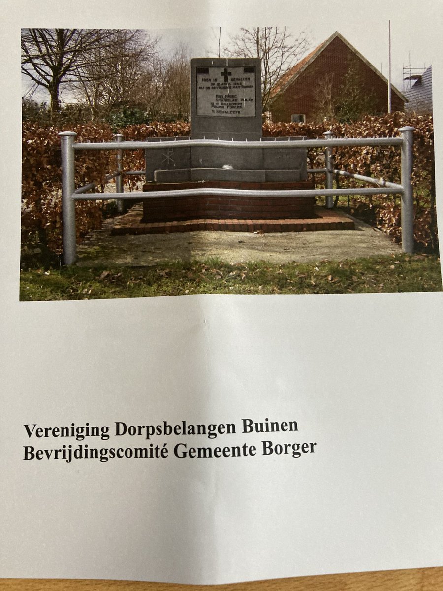 In #buinen is altijd de eerste herdenking van de bevrijding in <a href="/gemeenteBO/">Gemeente Borger-Odoorn</a>. Deze keer met medewerking van kinderen uit 4 scholen in #borger, #drouwen en #nieuwbuinen. Dank! #poolsebevrijders