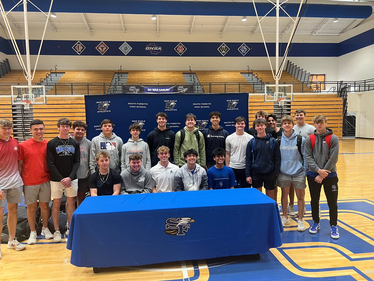 South Forsyth High School Baseball (@sofonation) on Twitter photo Super proud of <a href="/NathanWard2023/">Nathan Ward</a> for signing his NLOI TO <a href="/FSWBucs/">Florida SouthWestern Buccaneers</a> They got themselves an impressive young man with a very high ceiling!! The world is yours Nate, can’t wait to see what you accomplish!! Super proud of <a href="/NathanWard2023/">Nathan Ward</a> for signing his NLOI TO <a href="/FSWBucs/">Florida SouthWestern Buccaneers</a> They got themselves an impressive young man with a very high ceiling!! The world is yours Nate, can’t wait to see what you accomplish!!